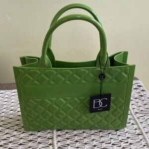 Green Patent Tote BC Bag